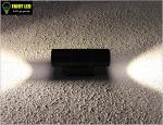 Die-casting Aluminum Twin-head LED Wall Light 14W waterproof