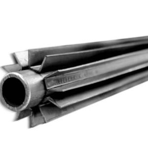 China DELLOK ASTM Carbon Steel U Shaped Longitudinal Finned Tube factory