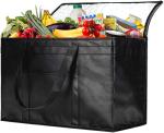 Black Refrigerated Insulation Cooler Bag Cold With EPE Foil