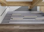 1600x3200mm Matt Gray Sintered Stone Slab for Dining Room