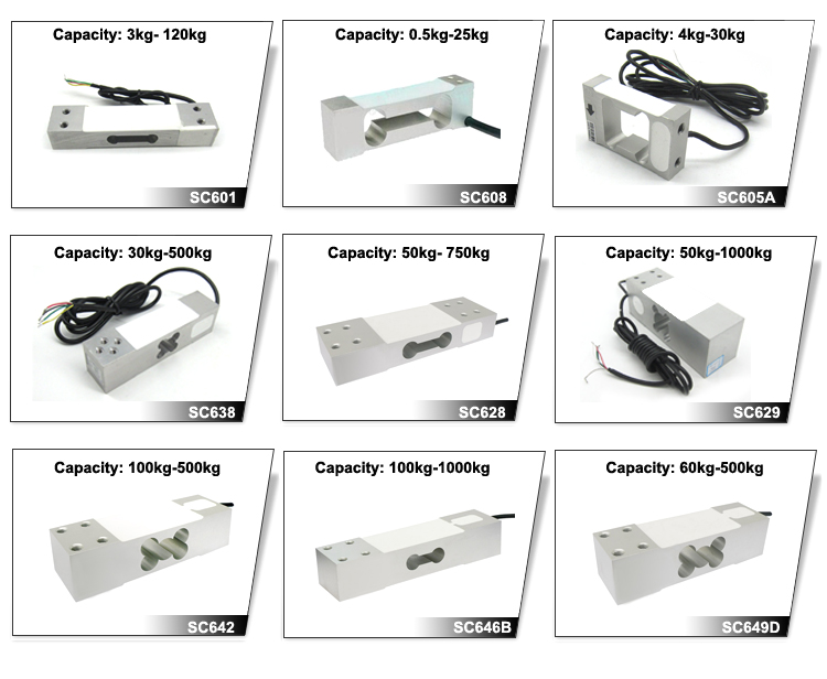 SC601 Beehive SMS weighing scale load cell 100kg 120kg load cell