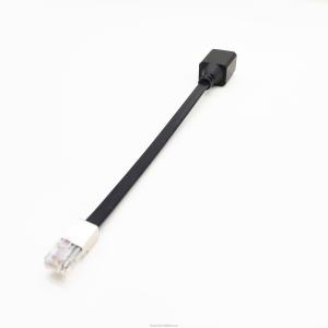 China Flat CAT6 Networking Cable Ethernet For Home Rj45 Male To Female factory