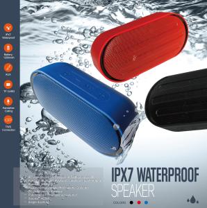 China 2021 new waterproof bluetooth speaker ,waterproof IP X7 ,private mould from Shenzhen manufacturer . factory