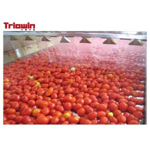 1500KG / H tomato paste processing machine with tomato paste package machine