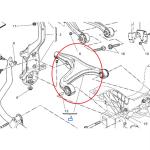 For Maserati Quattroporte Ghibli M156 2014-2022 Front Left Suspension Lower