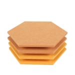 Hexagon Acoustic Panels High Density Soundproof Absorption Panel Acoustic