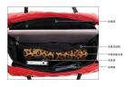 House creative handbags fashion trend female cute cartoon character