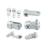 W Type Eye Socket Clevis Corrosion Resistance For Insulator Link Fitting