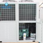 stainless steel box top out air in the low-temperature condensation unit