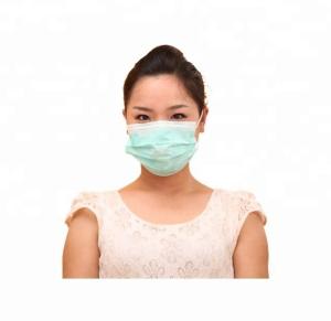 China Disposable earloop surgical face mask respirator for hospital factory