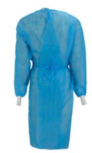 China Non Woven Medical Isolation Gowns 30 GSM or 40 GSM spunbond factory