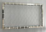 High Strength Stainless Steel Wire Rope Mesh For Balustrade / Railing