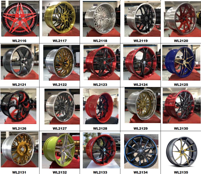 Customized Step Lip Forged Alloy Wheel 19 Inch For A5 A7 A8 GLE S65 C63