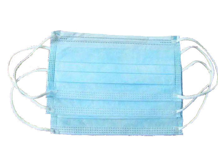 Antibacterial Surgical Disposable Earloop Face Mask 3 Ply Dust Mask Eco Friendly