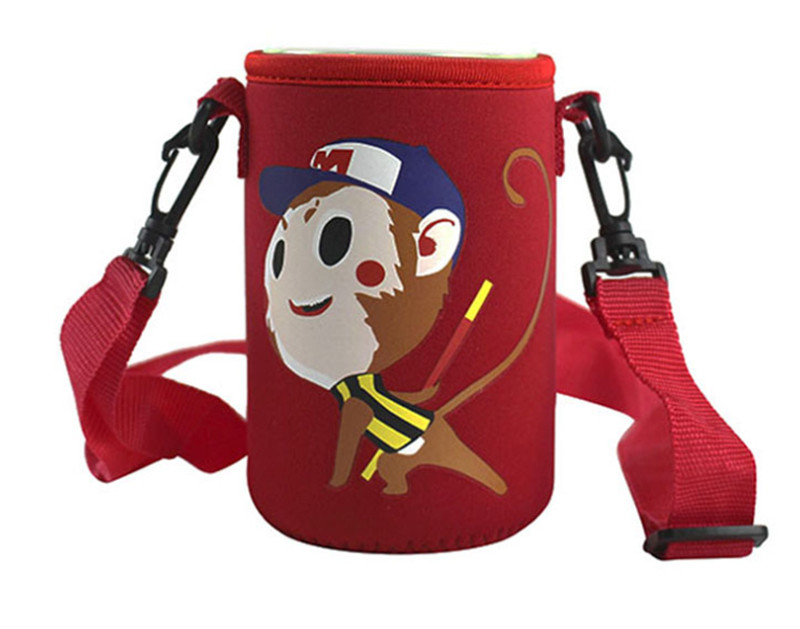 L7.2*H12cm Neoprene Water Bottle Sleeve For Outdoors
