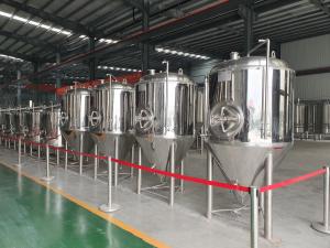 China 500L Stainless Steel 304 Conical Beer Fermentation Tank Beer Fermenting Equipment Fermenter factory