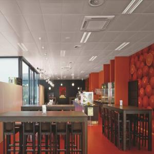 China Customized Aluminum Metal Clip In Ceiling For Library Wear Resistance factory
