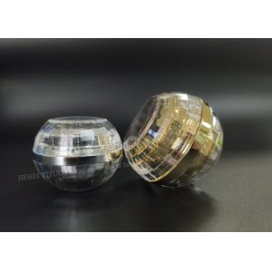 Spherical Lattice Plane Cosmetic Cream Jar Fast Turnaround
