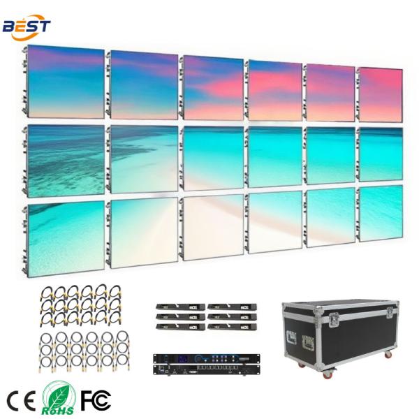 Indoor LED Rental Display Screen P0.9/P1.25/P1.86/P2.5/P3.91 Wall Panel Matrix