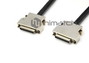 China MDR 36 Pin SCSI Data Cable / Female To Female Data Cable For Industrial Equipment factory