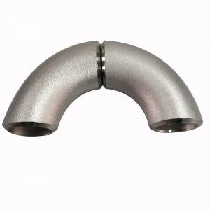 China Butt Welding Pipe Fittings Stainless Steel Elbow A403 WP316 90D long Radius Bend ASME B16.9 on sale