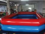 Round Inflatable PVC Swimming Pool , 3.5M*3.5M PVC Inflatable Pool For Beaches