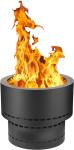 Outdoor Smoke Free Fire Pits Stainless Steel Bonfire Pit Campfire Pit