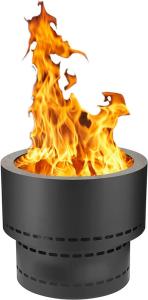 China Outdoor Smoke Free Fire Pits Stainless Steel Bonfire Pit Campfire Pit factory