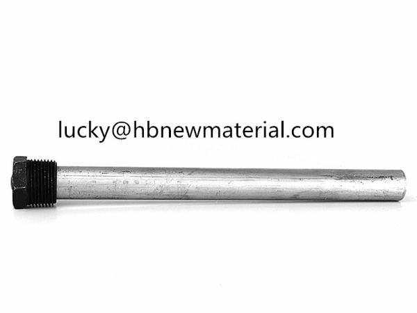 Magnesium Sacrificial Water Heater Anode Rod AZ31 Casting Metal Parts