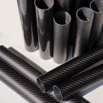 Straight Carbon Fiber Tube 4" Outer Diameter Length 11.8 Inch 300 Mm 1.5mm