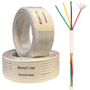 China Solid 4xAWG24 Unshielded CCA Alarm Cable EN50575 IEC6032-1 for Industrial factory