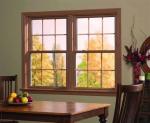 American Style Double Hung Window / Ventilation Aluminum Sash Windows Stainless