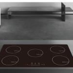 36" Ceramic Glass Top Flex Zone Speed Booster Built In Induction Cooktop In