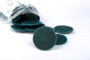 China Non-Woven Abrasives 3&quot; Diamter Surface Conditioning Disc Type R Upto Very Fine Grit factory