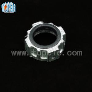 China Zinc Die Cast Conduit Bushing / Malleable Iron Insulated Bushing For BS Conduit factory