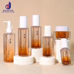 Luxury 100ml 120ml 200ml Cosmetic Packaging Plastic hexagon Lotion Bottle with