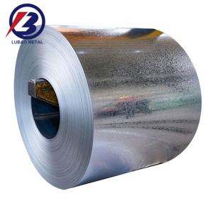 China Big Spangle Iron Sheet in Roll/Coil 0.12mm-4.0mm Customized Thickness Galvanized Steel Coils Z121-Z180 Coating factory