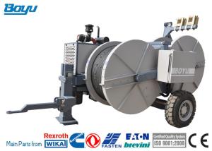 China 103hp Cummins Engine Hydraulic Cable Tensioner Transmission Line Stringing Equipment factory