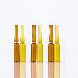 China 3ml 5ml Amber Clear Borosilicate Glass Injection Bottles factory