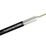 Outdoor Aerial Gfrp 12 Core Fiber Cable Flat FTTH Fiber Drop Cable