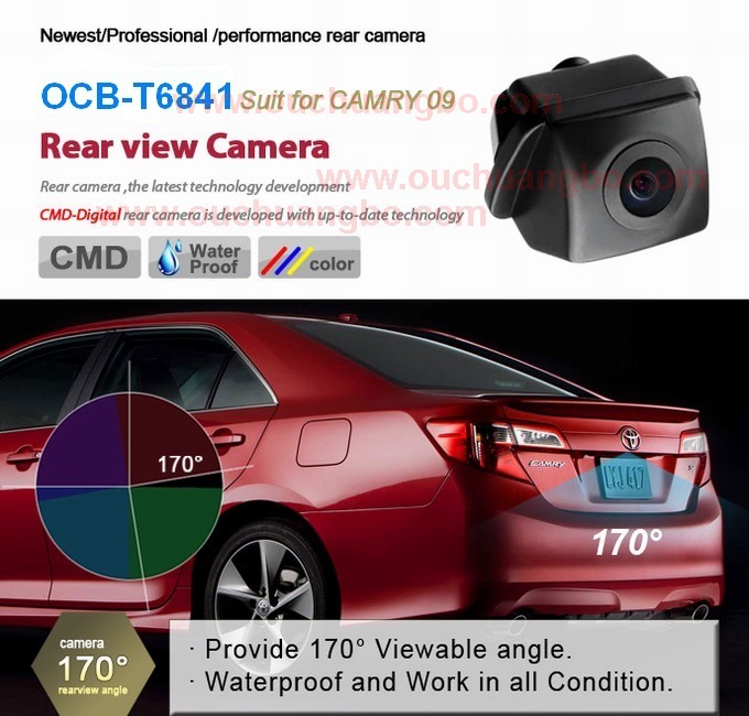 Ouchuangbo Wireless HD nightvision Reversing Camera Toyota Camry 2009 OCB-T6812OCB-T6841