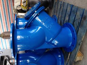 China DIN Y strainer Flanged ends factory