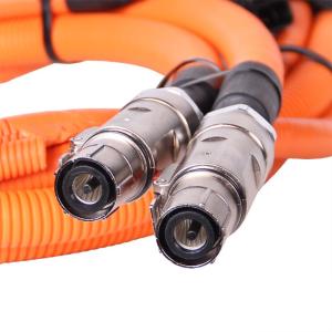Length 2000mm Custom Wire Harness Cable With DC Charging Socket