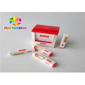 Embossed Printing Paper Box Packaging Small Commodity Product With Window