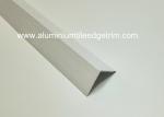 30mm x 30mm Aluminum Corner Guards Powder Coating White For External Corner