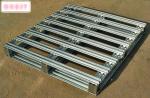 Silvery White Recyclable Stainless Steel Pallets With High Polish Finish