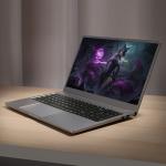 Custom Gray Ssd 7500mah 4/8gb 15.6 Inch Laptop with Display Ratio 16 9