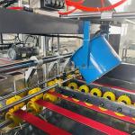 350mm Carton Forming Machine Flexo Folder Gluer 2 Color Printing Slotting Die