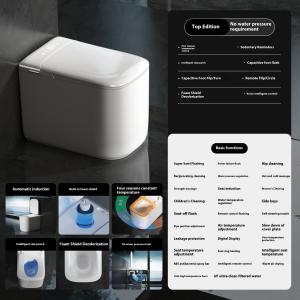 China Automatic Sanitary Ware Modern Smart Toilet With Remote Control Ceramic Bowl factory