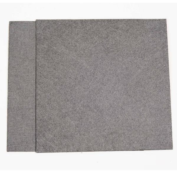 China Industrial Filtration SS316L Sintered Metal Fiber Felt With Protective Mesh factory